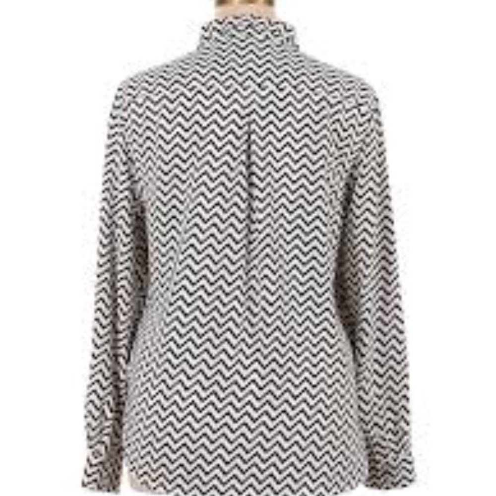 American Eagle Chevron Button Down Blouse - image 5